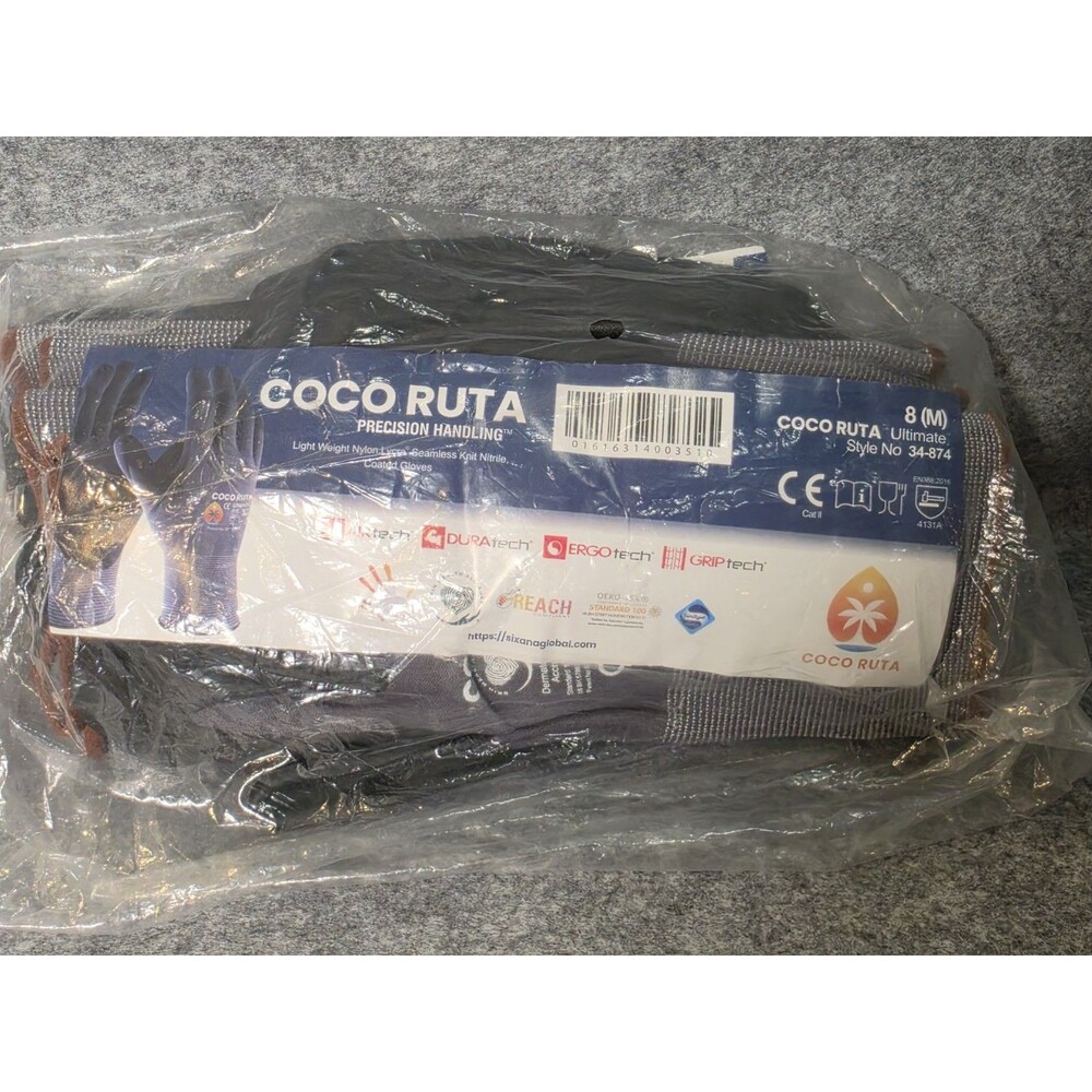 Coco RUTA Precision Handling Work Gloves 8(M) – New